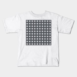 Retro Circles and Diamonds Kids T-Shirt